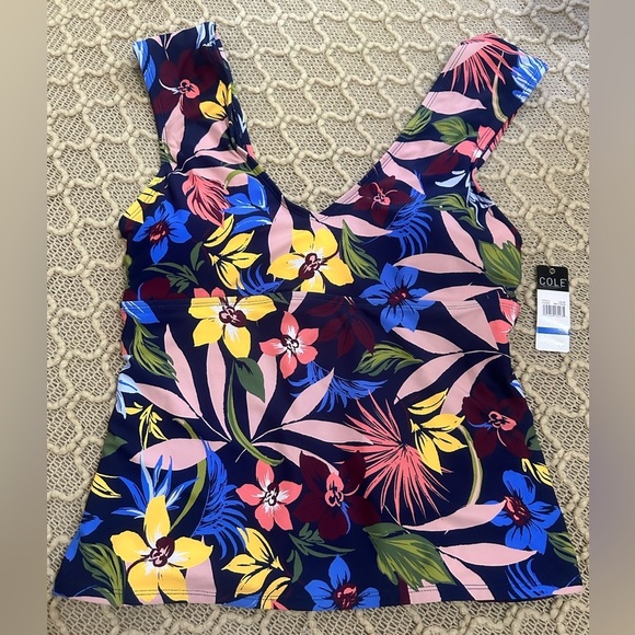 Cole of California Two Piece Swimsuit Size XL - Picture 3 of 7